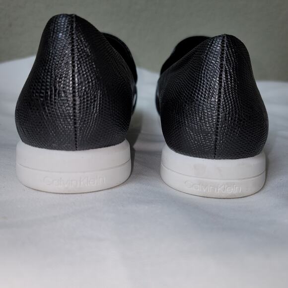 Calvin Klein Black Banda Chain Loafer 9 - Picture 8 of 8